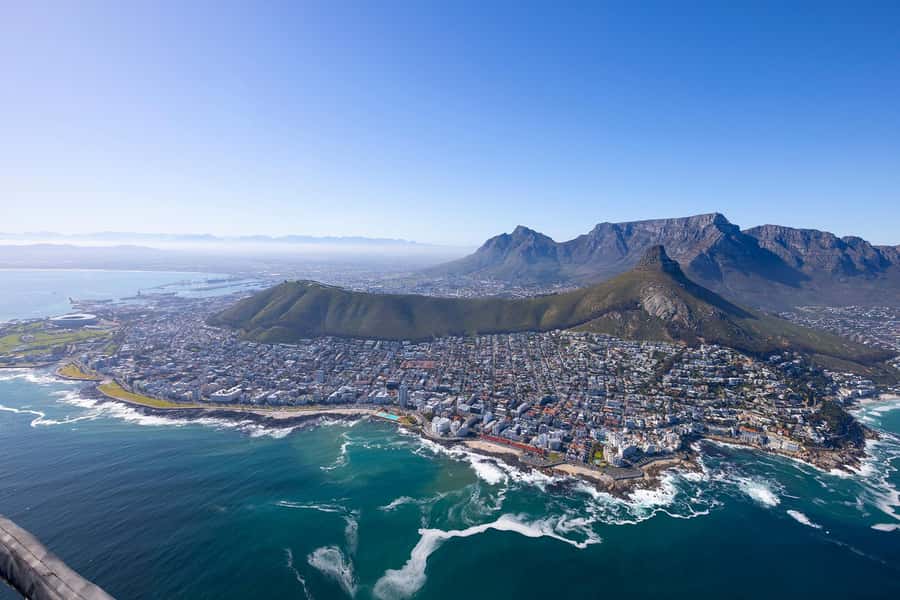 Cape Town City Center Helicopter Flight - 12Min - Twelve minutes along Cape Town’s Atlantic edge