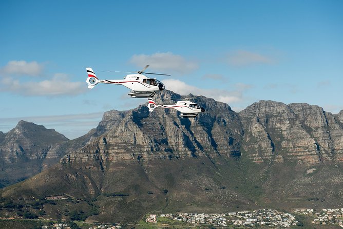 Cape Town Helicopter Tour: Atlantic Coast - Signal Hill and Lion’s Head