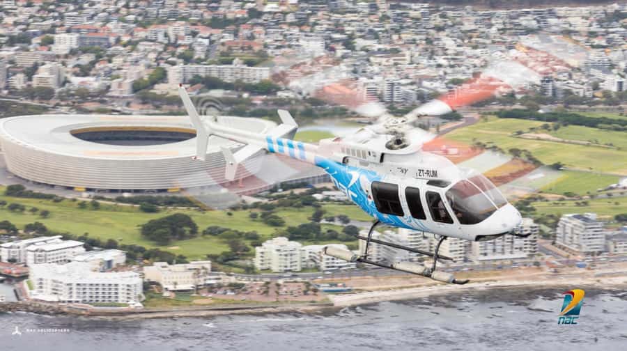 Cape Town: Hopper Helicopter Flight - Taking off from the V&A Waterfront