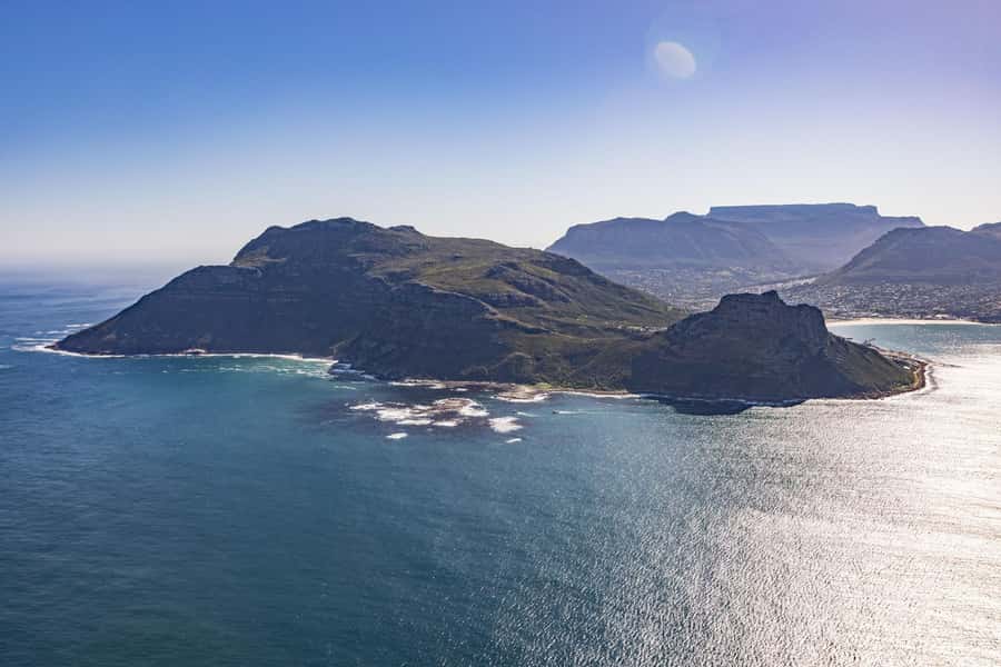 Cape Town to Cape Point Helicopter Flight - 48Min - Cape Point and the lighthouse from the sky