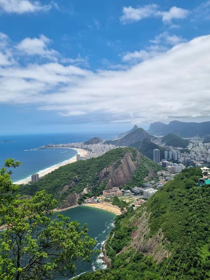 Cariocando in Christ Redeemer & Sugarloaf + Helicopter Tour - The helicopter flight over Rio