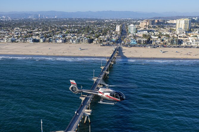 Coastal California Helicopter Tour from Long Beach - Huntington Beach Pier and Balboa Island