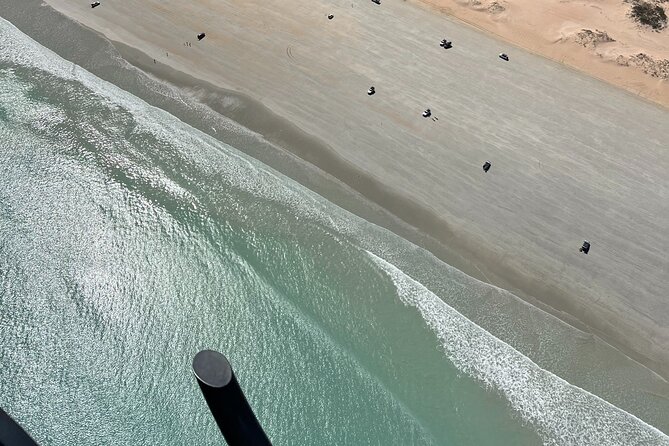 Colours of Broome: Stunning 30-Minute Scenic Helicopter Flight - Gantheaume Point, red cliffs and turquoise water