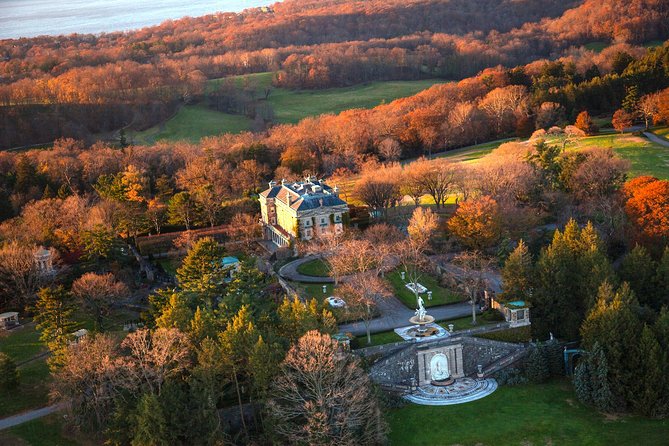Couple's Private Hudson Valley Fall Foliage Helicopter Tour from Westchester - Sing Sing Prison Museum from the air
