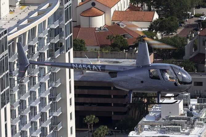 Day Flight 31 miles Helicopter Tour over all the Theme Parks - A private flight, with a small catch