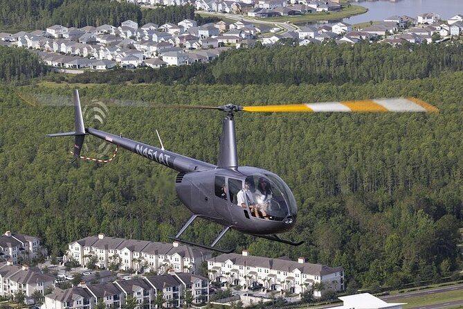 Day Flight 31 miles Helicopter Tour over all the Theme Parks - Weather, timing, and cancellation rules