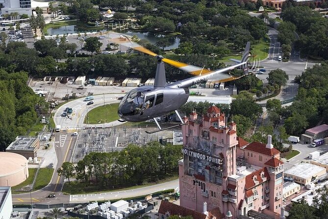 Day Flight 31 miles Helicopter Tour over all the Theme Parks - What the 31-mile flight covers