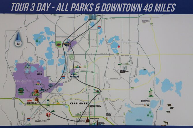Day Flight 48 Miles Helicopter Tour over Theme Parks & Downtown - Taking Off Over Kissimmee and Orlando
