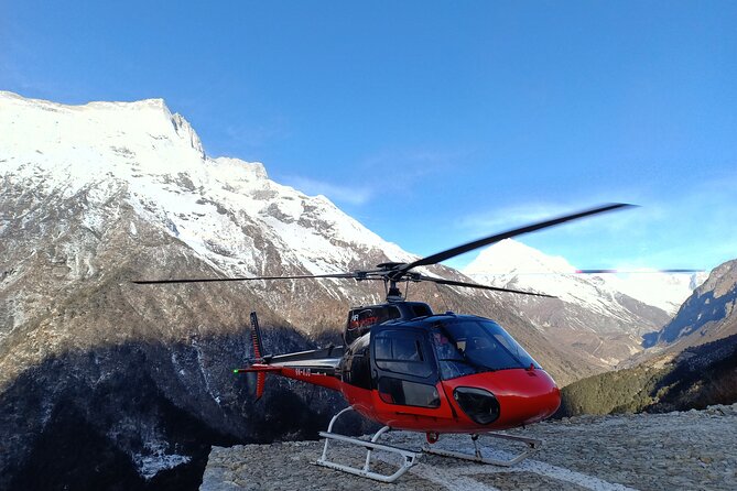 Day Tour to Everest Base Camp By Helicopter - Flying toward Lukla and the Khumbu region