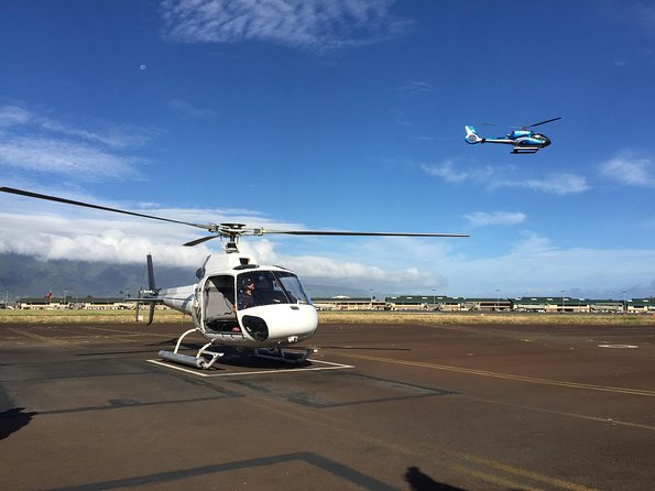 Doors Off West Maui and Molokai 45 minute Helicopter Tour - Flying toward Molokai’s north shore