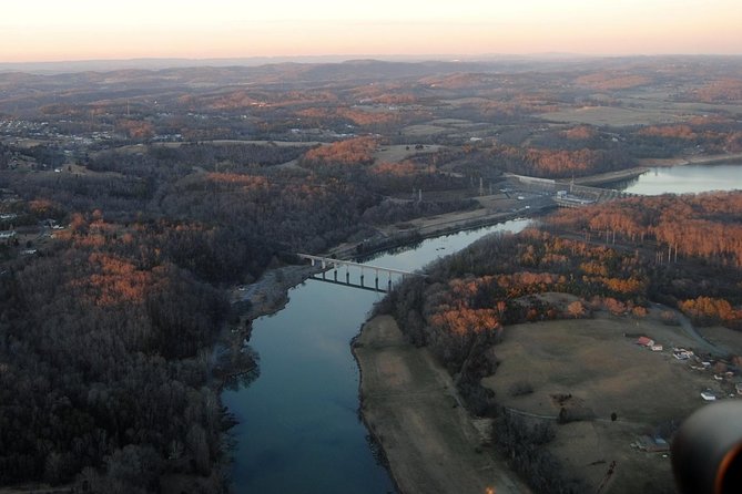 Douglas Lake View Scenic Helicopter Tour - The French Broad River and the Smokies beyond