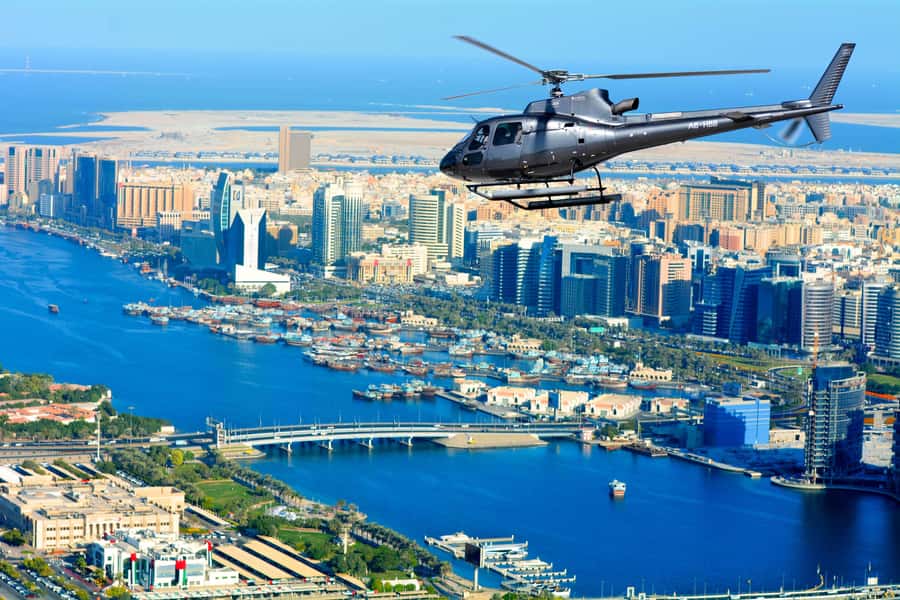 Dubai: 22-Minute Helicopter Flight - The World Islands from above