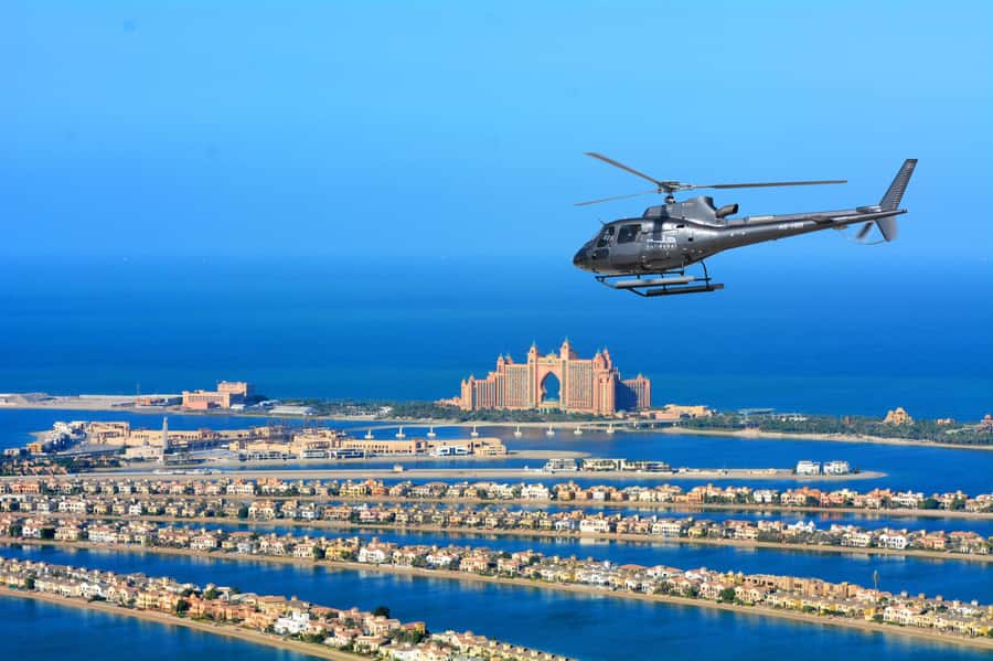 Dubai: Helicopter Ride, Desert Safari, Camels & Refreshments - Arabic refreshments before the action