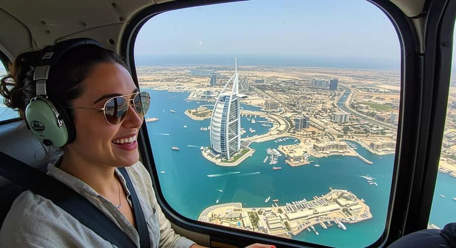 Dubai: Helicopter Ride, Old Town Walking Tour, Abra & Snacks - Is $285 a fair price?