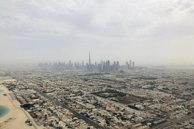 Dubai Helicopter tour with both way Private transfers - What you see over Atlantis and Palm Jumeirah