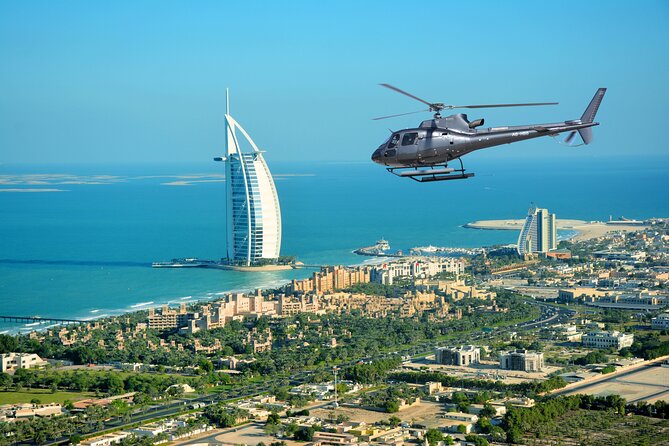 Dubai Helicopter Tour with Optional Private Hotel Transfers - Arriving at the heliport and getting ready