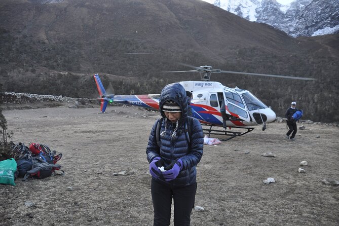 Everest Base Camp Helicopter Tour landing at Hotel Everest View - Weather, Safety, and Physical Demands