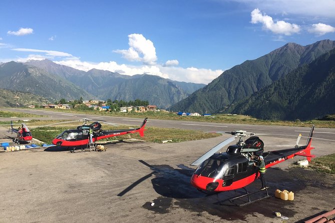 Everest Base Camp Helicopter Tour Stop at Hotel Everest View. - The 5:15 a.m. start from Kathmandu