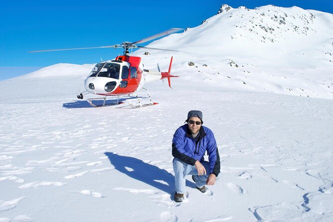 Everest base camp helicopter tour with Guarenteed Landing - Pheriche beside the glacier river