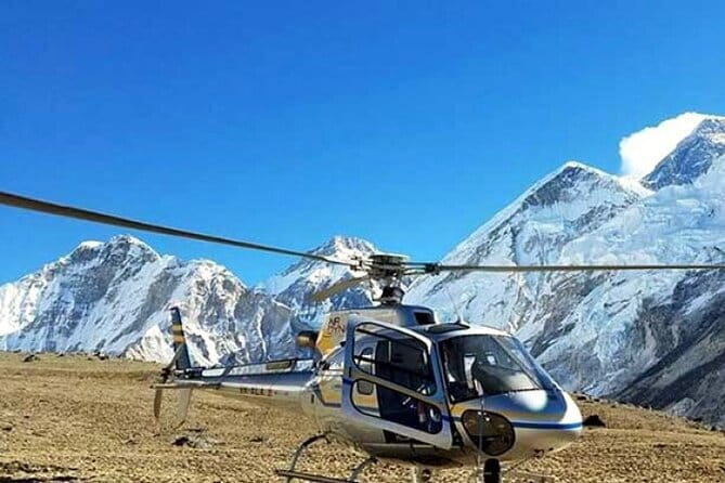 Everest Base Camp helicopter tour with landing - What the small helicopter group adds