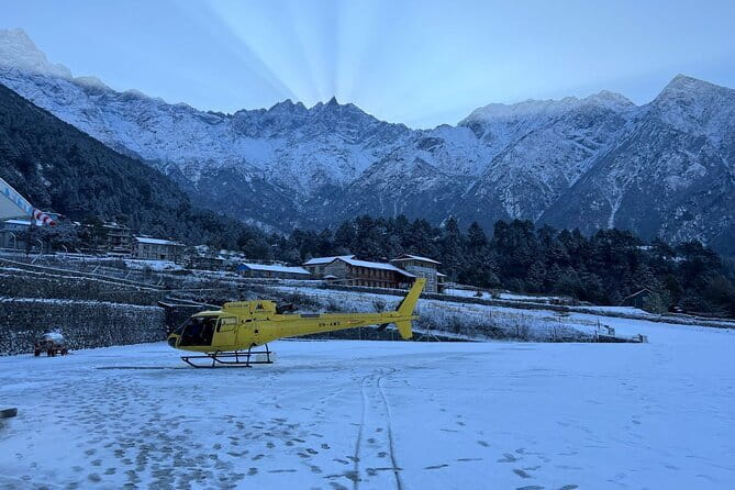 Everest Base Camp Helicopter Tour with Landing - The early start at Tribhuvan International Airport