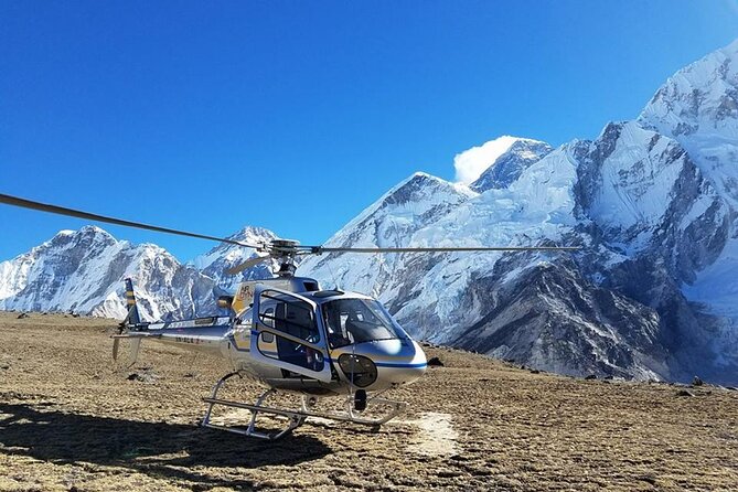 Everest Base Camp Landing by Helicopter at kalapathar View Point - The people behind the experience