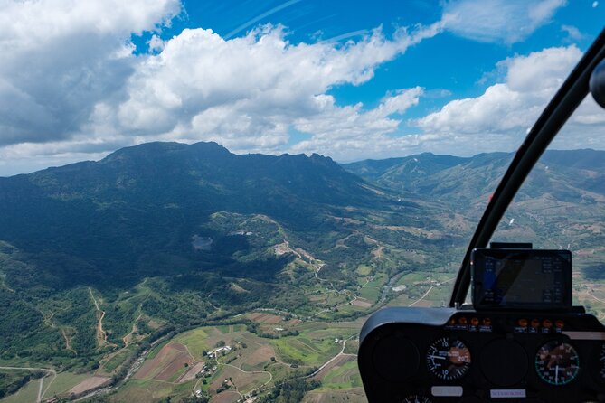 Fiji Private Helicopter Tour Sleeping Giant and Koroyanitu Heritage Park - Taking off from Port Denarau