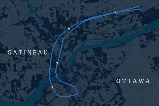 Fly over the City of Ottawa in a Helicopter - Casino Lac Leamy and the Ottawa River