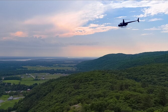 Fly over the City of Ottawa in a Helicopter - Château Laurier and the Rideau Canal