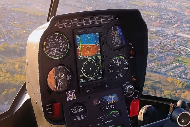 Fly over the City of Ottawa in a Helicopter - Dow’s Lake and Rideau Hall