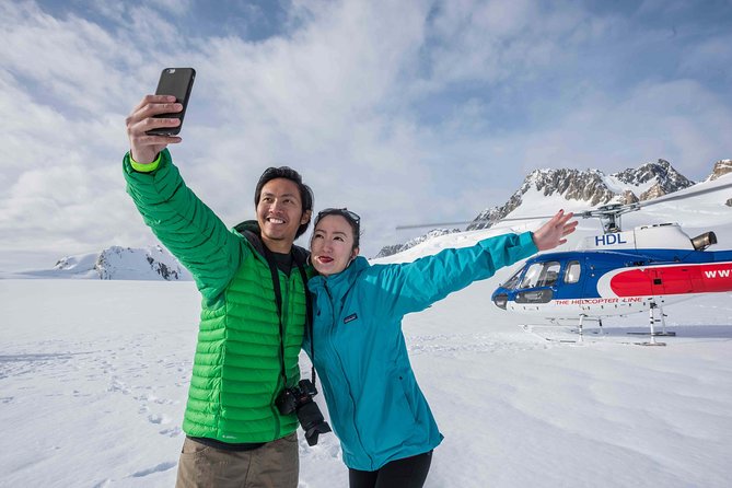 Fox Glacier Mountain Scenic Spectacular 40-Min Helicopter Flight - Fox Glacier from the air