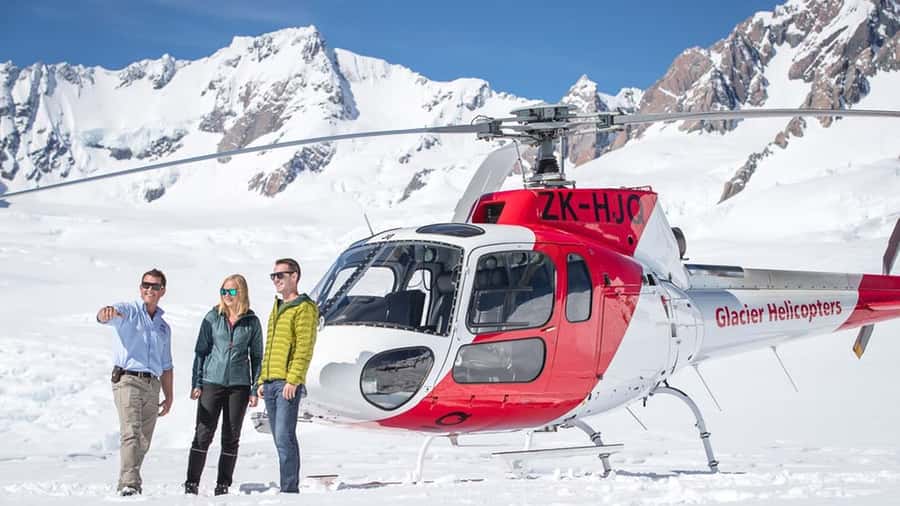 Fox Glacier: Scenic Helicopter Flight with Snow Landing - Flying Over Ice Falls and Crevasses