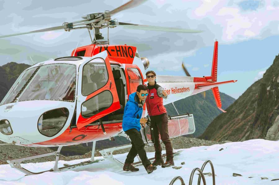 Fox Glacier: Up to 3 Hours Hike with Helicopter Transfer - Three hours on the ice, if the weather allows