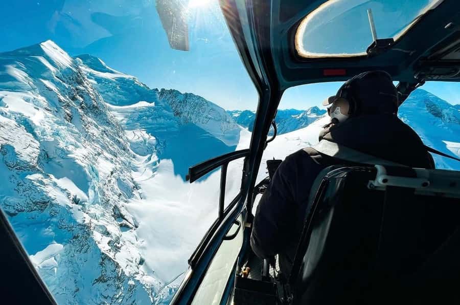 Franz Josef: 35min Helicopter Trip over Two Glaciers - What the 35-minute flight actually includes