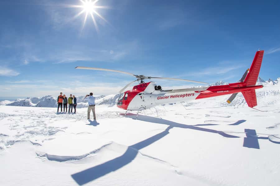Franz Josef & Fox Glaciers Helicopter Flight & Snow Landing - Leaving Franz Josef for the Ice