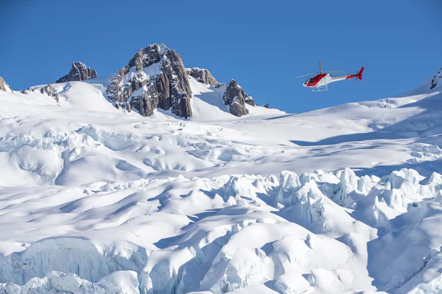 Franz Josef & Fox Glaciers Helicopter Flight & Snow Landing - Franz Josef and Fox from Above