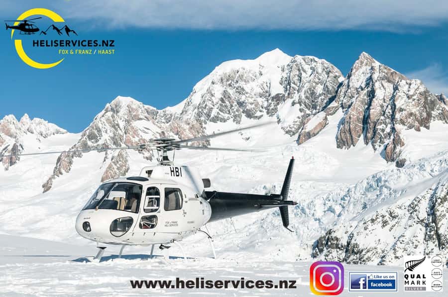 Franz Josef: The Grand Tour by Helicopter with Snow Landing - Leaving Franz Josef for the ice