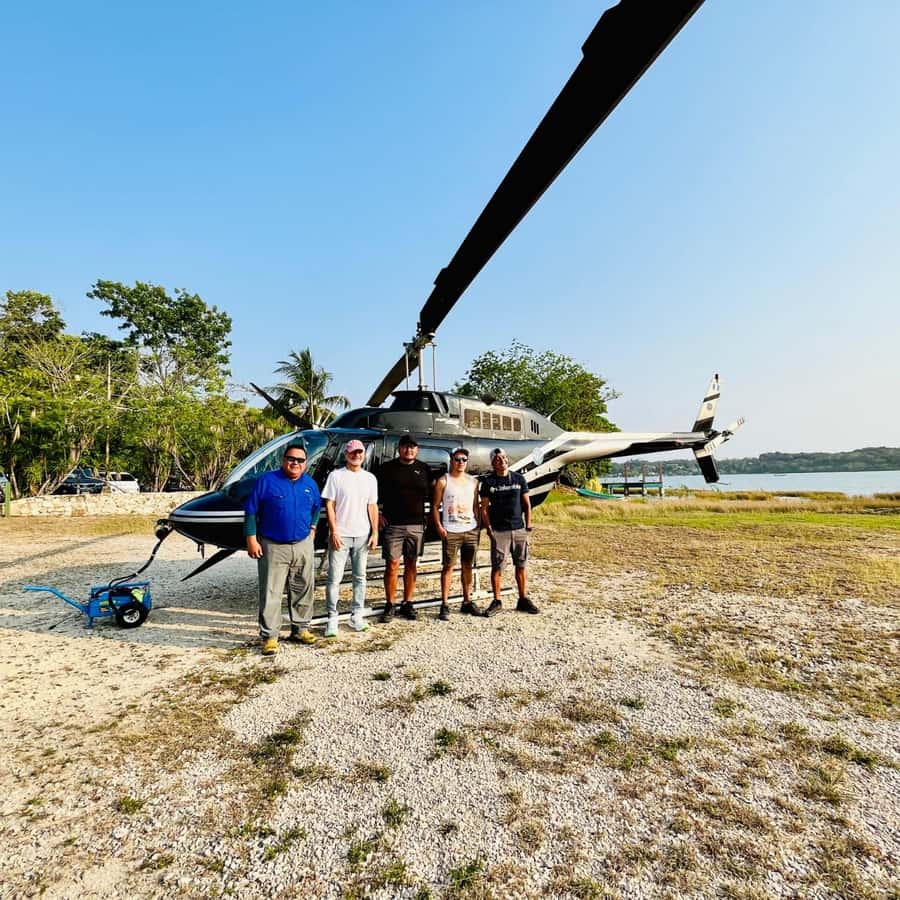 From Flores: La Danta & El Mirador Day Tour by Helicopter - A 35-minute flight over Flores and Petén