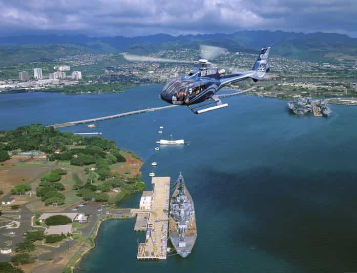 From Honolulu: Complete Oahu Island Helicopter Tour - The North Shore, Dole Plantation, and Waianae mountains