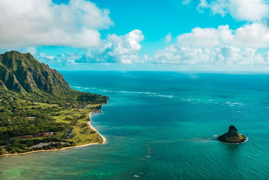 From Honolulu: Oahu 60min Helicopter Tour with Doors Off/On - Waikiki and Diamond Head from the air