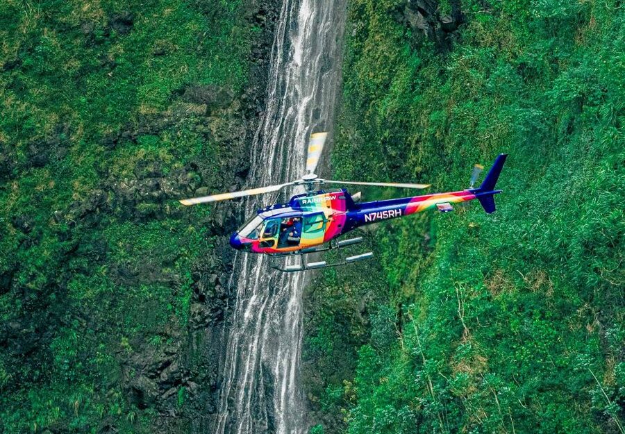 From Honolulu: Oahu 60min Helicopter Tour with Doors Off/On - Kaʻaʻawa Valley and Sacred Falls