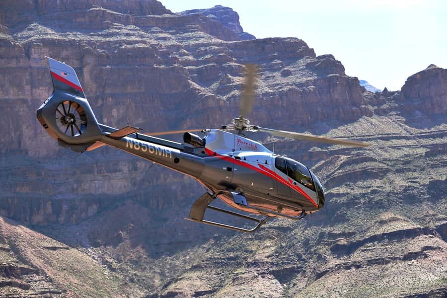 From Las Vegas: Grand Canyon Skywalk Express Helicopter Tour - Walking onto the glass Skywalk