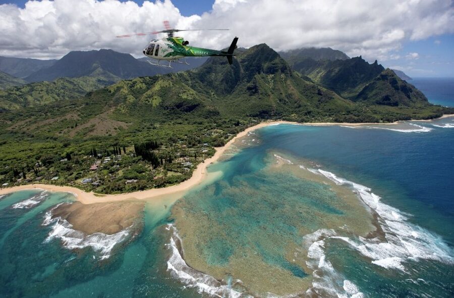 From Lihue: Kauai Sightseeing Helicopter Flight - Waimea Canyon from the helicopter