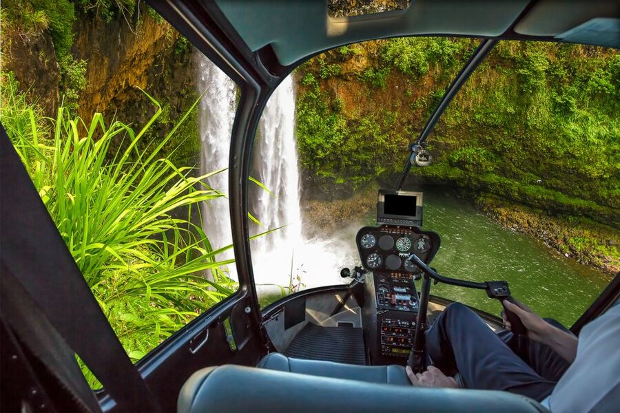 From Lihue: Kauai Sightseeing Helicopter Flight - Pilot commentary and the small-group advantage
