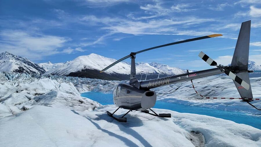 From Palmer: Knik Glacier Helicopter Tour - Leaving Palmer for the Chugach Mountains