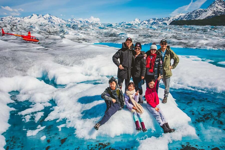 From Palmer: Knik Glacier Helicopter Tour - Flying over ice, rivers, and waterfalls