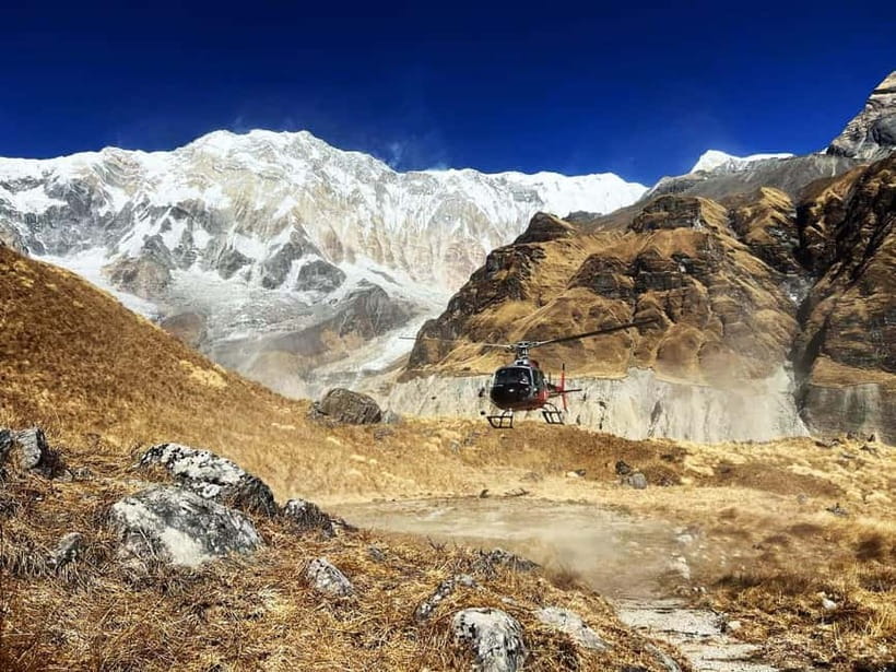 From Pokhara: Annapurna Base Camp (ABC) Helicopter Tour - From Lakeside to Pokhara Airport