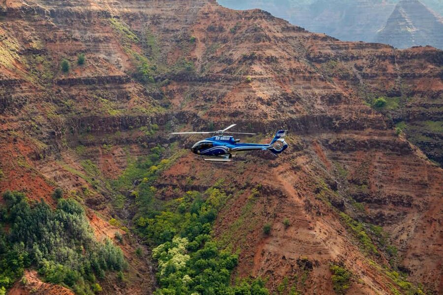 From Princeville: Discover Kauai Helicopter Tour - Olokele Canyon and Waimea Canyon from above