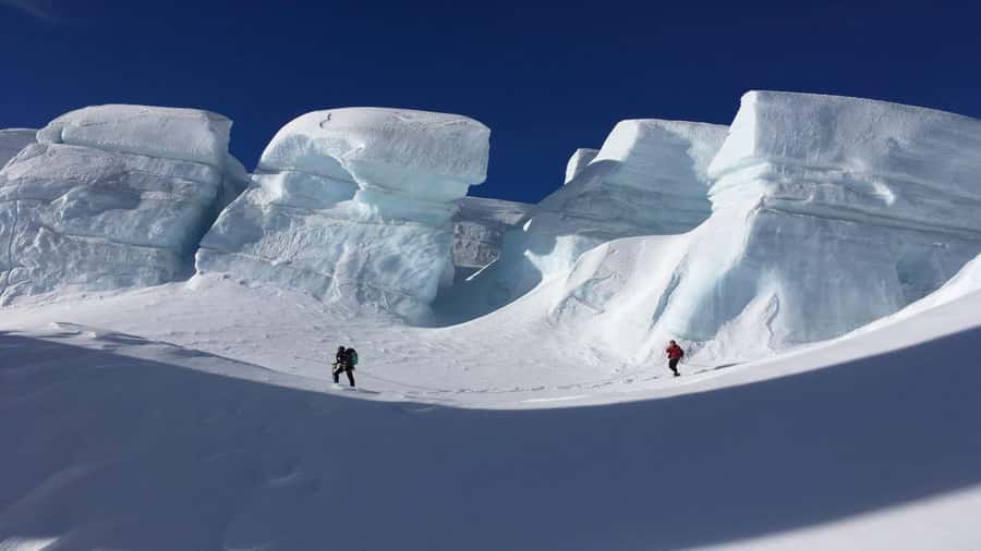 From Queenstown: Mount Cook Heli-Hike and Bus Tour Combo - What happens during the Tasman Glacier heli-hike