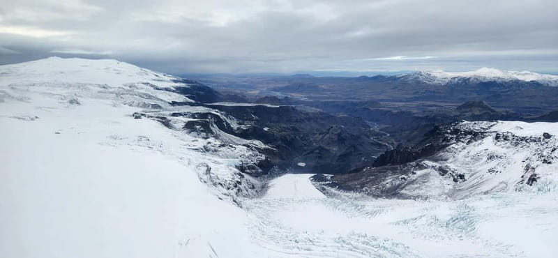 From Reykjavik: Fire And Ice Helicopter Tour with 2 Landings - Glymur Waterfall and Mount Esja from above